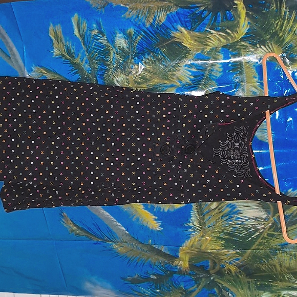 Multi-color Hurley mini dress Size Sm